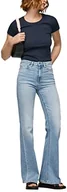 Spodnie damskie - Pepe Jeans Jeansy damskie Willa, Niebieski (Denim-rr4), 24W / 30L - miniaturka - grafika 1