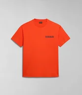 Koszulki męskie - t-shirt uomo napapijri s-tahi npa4hqa a63 orange spicy - miniaturka - grafika 1