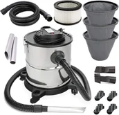 Odkurzacze przemysłowe - Odkurzacz Do Popiołu Kominka Pieca Gruzu Separator Sn121 - miniaturka - grafika 1