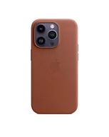 Etui i futerały do telefonów - Etui do iPhone 14 Pro Apple Leather Case - umbra - miniaturka - grafika 1