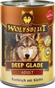 WOLFSBLUT DOG 395g puszka DEEP GLADE jeleń, bawół - Mokra karma dla psów - miniaturka - grafika 1