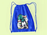 Torby szkolne - WOREK DO SZKOŁY WF/BUTY MYSZKA MIKI GOFFY + IMIĘ - miniaturka - grafika 1