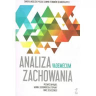 Poradniki psychologiczne - GWP Gdańskie Wydawnictwo Psychologiczne - Naukowe Analiza zachowania Vademecum - GWP - miniaturka - grafika 1