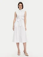 Sukienki - Silvian Heach Sukienka koszulowa GPP25450VE Biały Regular Fit - miniaturka - grafika 1