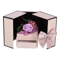 Pudełka i szkatułki - Pudełko Na Biżuterię - Różowe - miniaturka - grafika 1