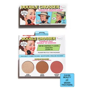 theBalm DOUBLE CROSSER 3.3 g - Bronzery i konturowanie twarzy - miniaturka - grafika 1