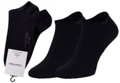 Skarpetki męskie - CALVIN KLEIN SKARPETY SKARPETKI STOPKI 2 PARY BLACK 701218707 001 - Rozmiar: 39-42 - miniaturka - grafika 1