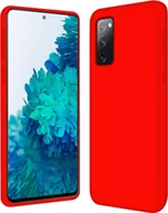 Etui i futerały do telefonów - Etui na telefon Samsung Galaxy S20 FE silikonowo-żelowe etui na telefon komórkowy, czerwone - miniaturka - grafika 1