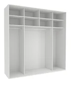 Szafy - Korpus Szafy Tivoli 240X240 Biały - miniaturka - grafika 1