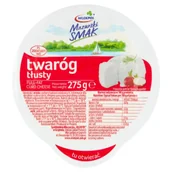 Sery - Mlekpol Mazurski Smak Twaróg tłusty 275 g - miniaturka - grafika 1