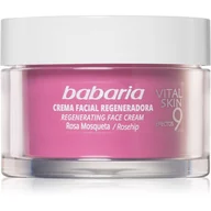 Kremy do twarzy - babaria Vital Skin Różowy mosqueta Anti fałd kremowy 9 efektów 50 ML BAB31650 - miniaturka - grafika 1