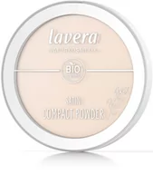 Pudry do twarzy - Lavera Satin Compact Powder 9,5 g - puder do twarzy Light 01 - miniaturka - grafika 1