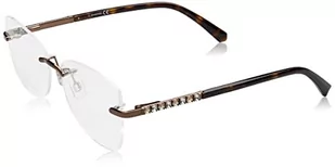 Swarovski Okulary przeciwsłoneczne, Ciemnobrązowy, matowy, 44 - Okulary przeciwsłoneczne - miniaturka - grafika 1