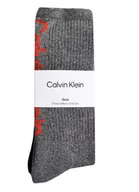 Skarpetki damskie - CALVIN KLEIN Skarpety Męskie 3p. GREY ONE SIZE - miniaturka - grafika 1
