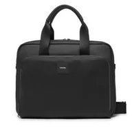 Torby na laptopy - Torba na laptopa Calvin Klein Ck Essential Laptop Bag Rub K50K512724 Czarny - miniaturka - grafika 1