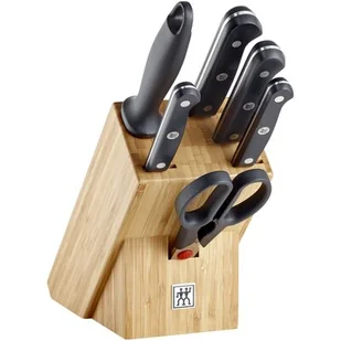 Zwilling Gourmet Zestaw noży w bloku 7 części 36131-002-0 - Noże kuchenne - miniaturka - grafika 1