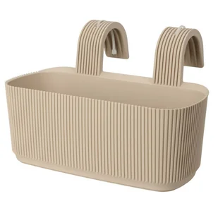 Progarden Skrzynka balkonowa beżowa 21x29xh19 cm - Donice - miniaturka - grafika 1