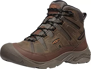 KEEN Męskie buty trekkingowe Circadia Mid, Konteczka Curry, 43 EU - Buty trekkingowe męskie - miniaturka - grafika 1