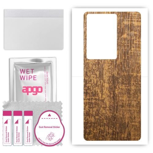 folia naklejka skórka strukturalna na TYŁ do Vivo Y78m t1 - Drewno Dąb Stary - apgo SKINS