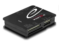 Czytniki kart pamięci - DeLOCK Czytnik kart USB 2.0 do kart pamięci CF/SD/Micro SD/MS/xD/M2 - miniaturka - grafika 1