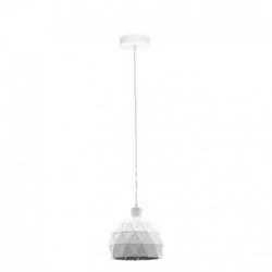 Eglo Roccaforte 33344 lampa wisząca zwis oprawa 1x40W E14 biała - Lampy sufitowe - miniaturka - grafika 2