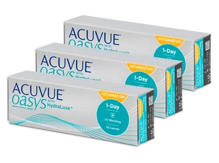 Johnson&Johnson Acuvue Oasys 1-Day with HydraLuxe for Astigmatism 90szt - Soczewki kontaktowe - miniaturka - grafika 1