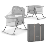 Łóżeczka i kojce - KinderKraft Łóżeczko / Kołyska LOVI - Grey 23107160 - miniaturka - grafika 1