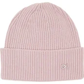 Czapki damskie - Calvin Klein Czapka RE-LOCK | z dodatkiem wełny i kaszmiru - miniaturka - grafika 1