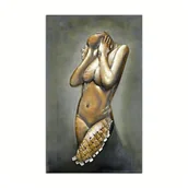 Obrazy i zdjęcia - Obraz metalowy 3D loft KOBIECY AKT 2 - miniaturka - grafika 1