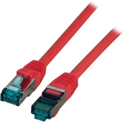 EFB Elektronik EFB Kabel RJ45 S/FTP, Cat.6A, LSZH, 7,5m, czerwony MK6001.7,5R