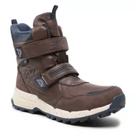 Buty dla chłopców - Śniegowce Kappa 260976T Brown/Navy 5067 - miniaturka - grafika 1