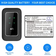 Pozostałe akcesoria sieciowe - Tenda 4G180. 4G LTE / AHB495060 2100mAh 7.98Wh Li-Ion 3.8V (Cameron Sino) - miniaturka - grafika 1