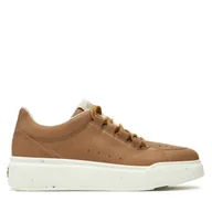 Sneakersy damskie - Sneakersy Max Mara PUFFYGREEN 2424766172650 Brązowy - miniaturka - grafika 1