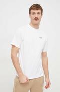 Koszulki męskie - Puma t-shirt bawełniany męski kolor biały gładki - miniaturka - grafika 1