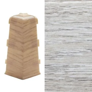 Arbiton Narożnik zewnętrzny do listwy LARS (1 sztuka) dąb skandynawski - Listwy przypodłogowe - miniaturka - grafika 1