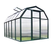 Szklarnie ogrodowe - Szklarnia plastikowa Rion SMART 35 Zielona 326x204x198 cm - miniaturka - grafika 1