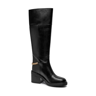 Michael Kors Skórzane kozaki na słupku CARLISLE - Kozaki damskie - miniaturka - grafika 1