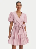 Sukienki - Fracomina Sukienka koktajlowa FY26SD1037W40001 Różowy Regular Fit - miniaturka - grafika 1