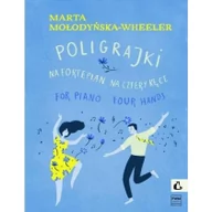Książki o muzyce - Poligrajki na fortepian na cztery ręce - miniaturka - grafika 1