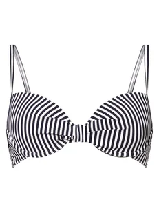Esprit Casual Damski stanik bikini - usztywniany Kobiety niebieski|biały w paski, 40B - Stroje kąpielowe - miniaturka - grafika 1