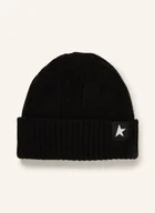 Czapki damskie - Golden Goose Czapka Damian schwarz - miniaturka - grafika 1