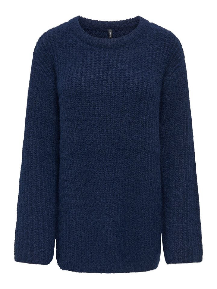 ONLY Sweter w kolorze granatowym