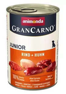 Animonda Grancarno Szczenięta smak: Wołowina + kurczak 400g - Mokra karma dla psów - miniaturka - grafika 1