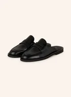 Klapki i japonki damskie - Mrs & Hugs Klapki Typu Mules schwarz - miniaturka - grafika 1