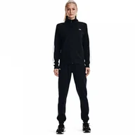 Bluzy damskie - Damski komplet treningowy UNDER ARMOUR Tricot Tracksuit - czarny - miniaturka - grafika 1