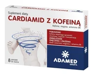Witaminy i minerały - Adamed Cardiamid z kofeiną 8 szt. - miniaturka - grafika 1