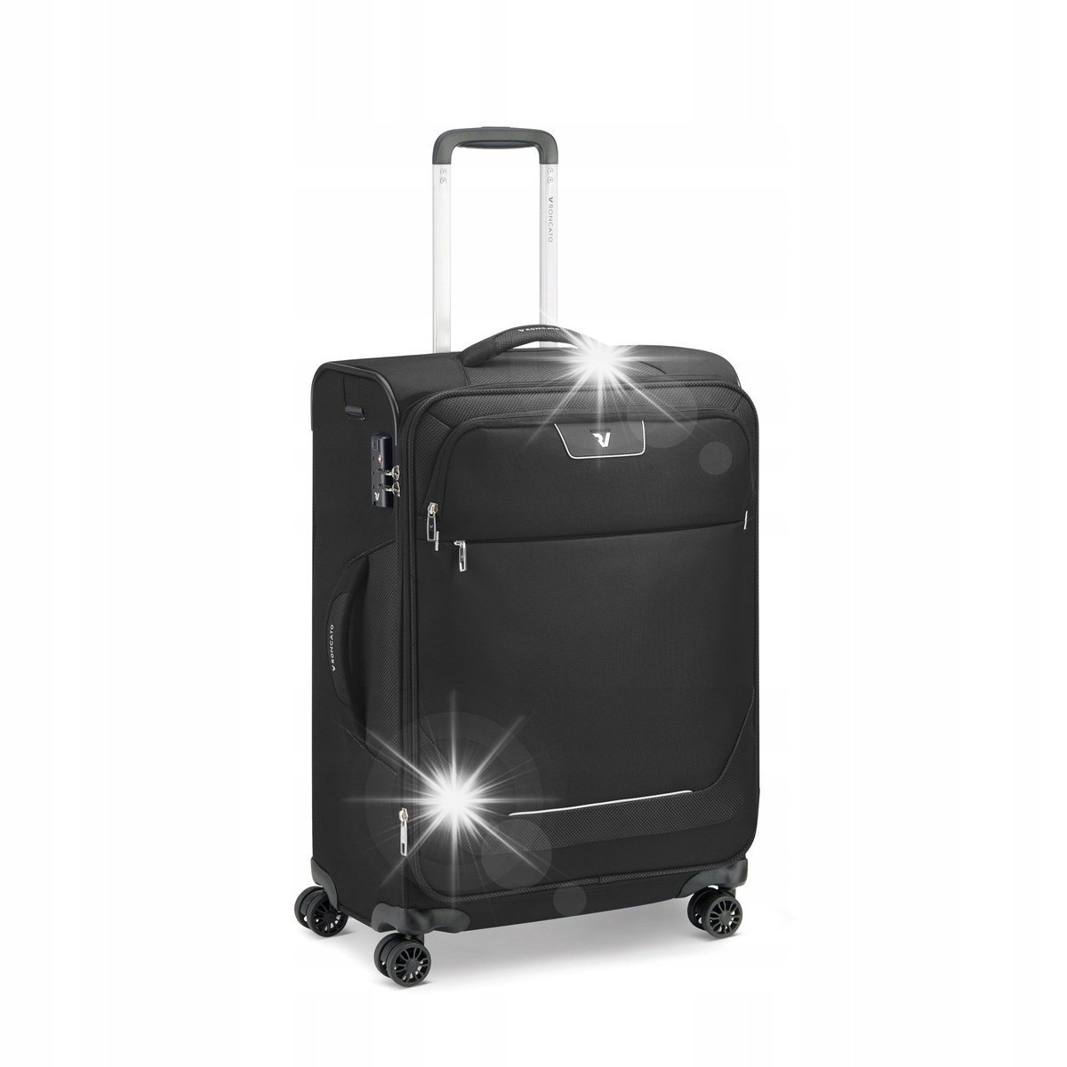 Walizka średnia Roncato Joy 63 cm - czarna
