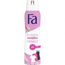 Fa Invisible Sensitive Dezodorant spray 150ml Schwarzkopf - Dezodoranty i antyperspiranty dla kobiet - miniaturka - grafika 1