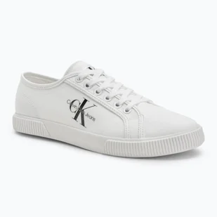 Trampki damskie Calvin Klein YW0YW00482 Ess Vulc Mono white - Trampki damskie - miniaturka - grafika 1