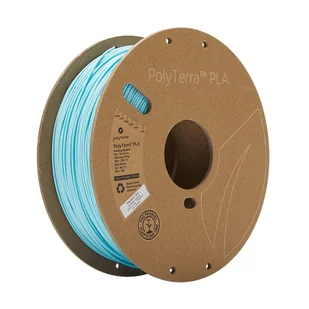 Filament Polymaker PolyTerra PLA 1,75mm, 1kg - Ice - Filamenty i akcesoria do drukarek 3D - miniaturka - grafika 1